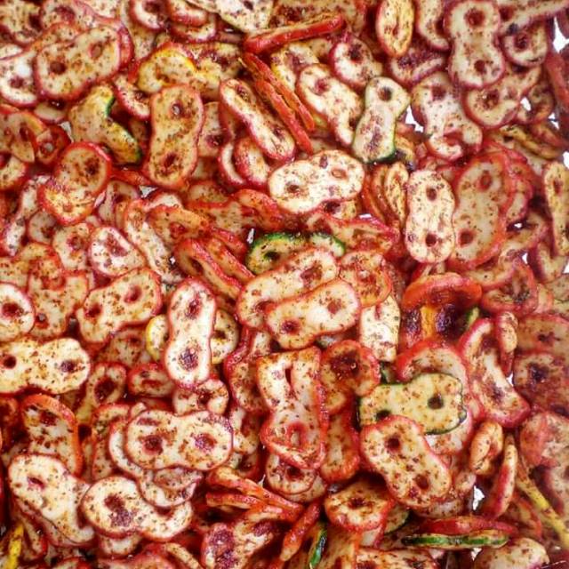 

kerupuk pedas angka 8