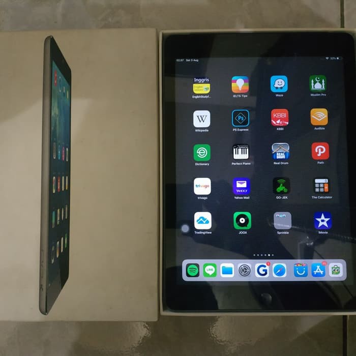 Ipad Air 1 model A1475 wifi cellular 32GB bekas murah