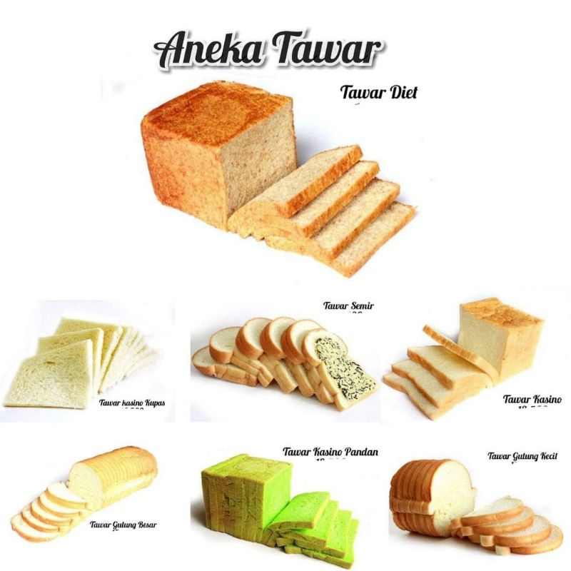 

Roti Tawar Aneka Macam Wonder Bakery (Oleh oleh Salatiga)