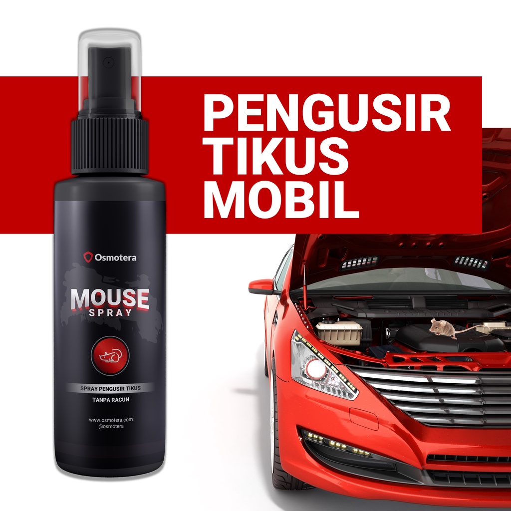 Osmotera Mouse Spray for Car | Spray Pengusir Tikus Mobil