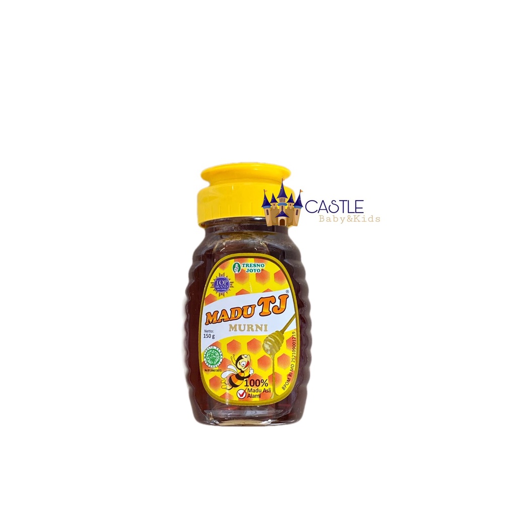Castle - Madu TJ Murni - Madu TJ Super 150g - 250g - 500g - Madu asli - Madu Anak - Madu Tresno Joyo