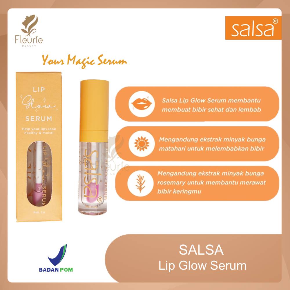 SALSA Lip Glow Serum 3gr - Serum Bibir Original BPOM | Shopee Indonesia