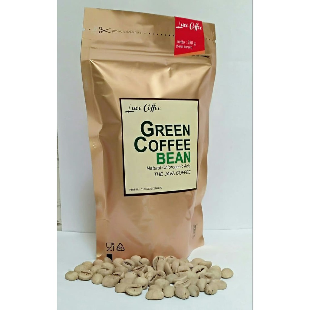 

Kopi Hijau Biji/Green Coffee Premium 250gr - Kopi Diet Export Quality - kkp397