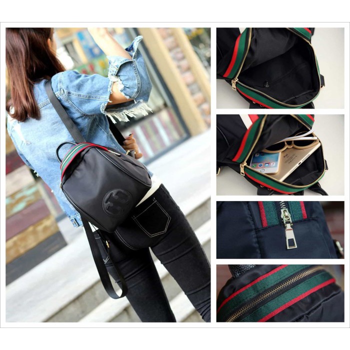 Ransel Mini Tas model Gucci  Quality Bayar di Tempat M2B8 keren High Quality PROMO BIG SALE murah ra