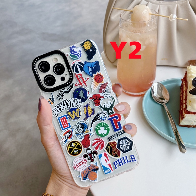 Soft Case Bahan Tpu Motif NBA Lakers Untuk IPhone 6 6s 7 8 Plus 11 13 12 Pro Max XR X XS Max SE 2020