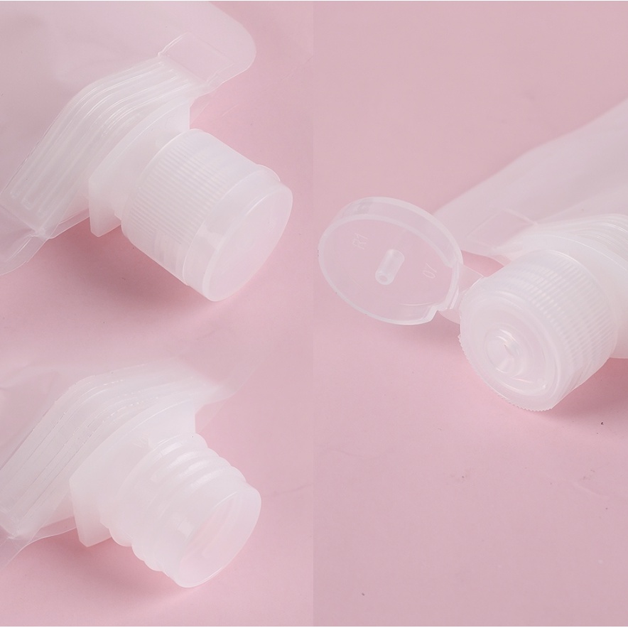 Botol Wadah Plastik Dispenser Isi Ulang Refill Aesthetic Buat Travel 30 ML 50 ML 100 ML