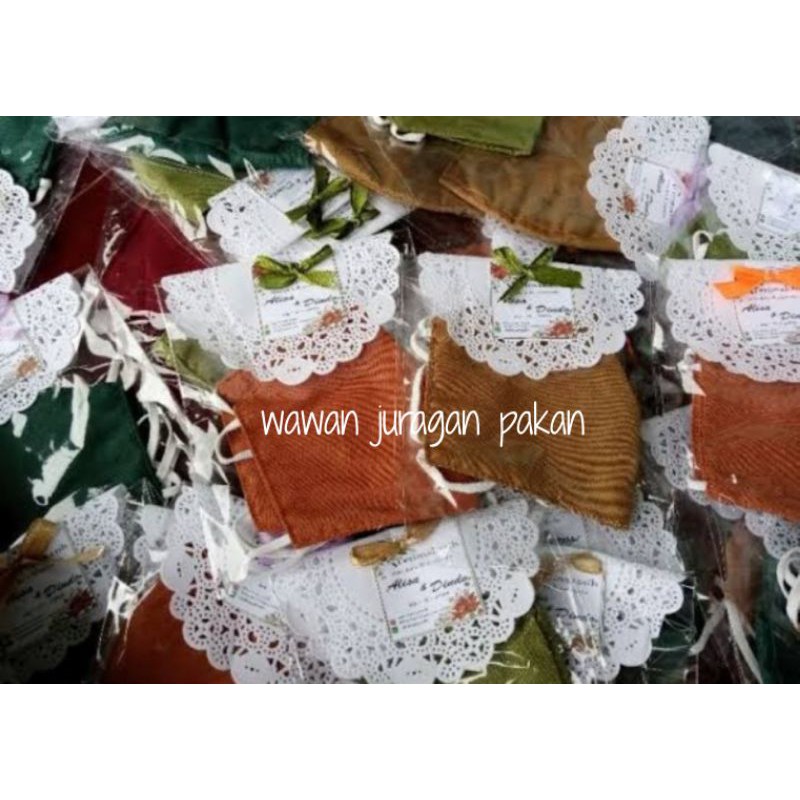 souvenir masker batik, masker, masker batik, polos