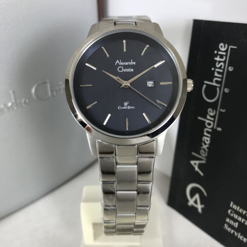 jam tangan wanita alexandre christie 8645 original 1thn