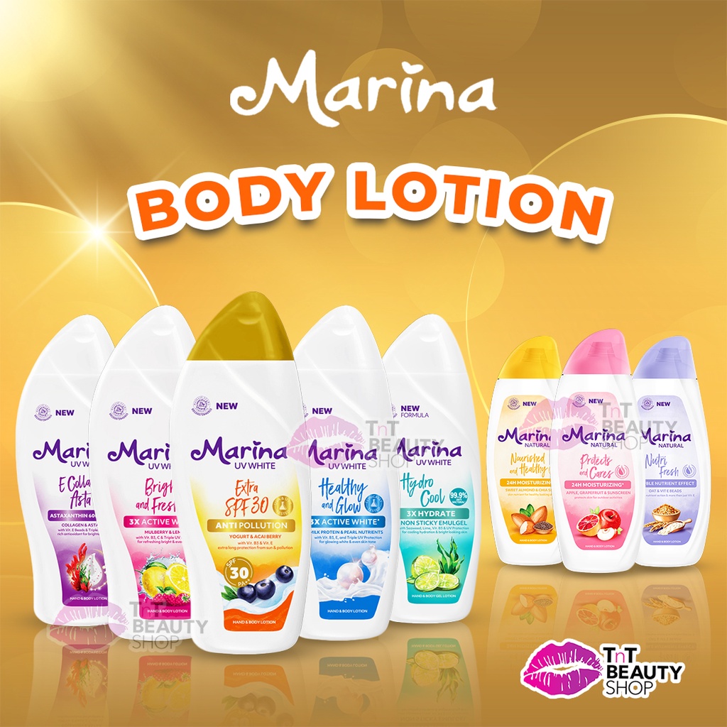 Marina Hand & Body Lotion UV White