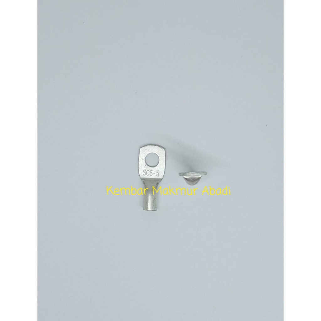 Kabel Skun SC/Skun Kabel SC 6-5/Cable Lug / Scun Cable 6-5mm Per Bks isi 100 pcs /Sepatu Kabel 6-5mm