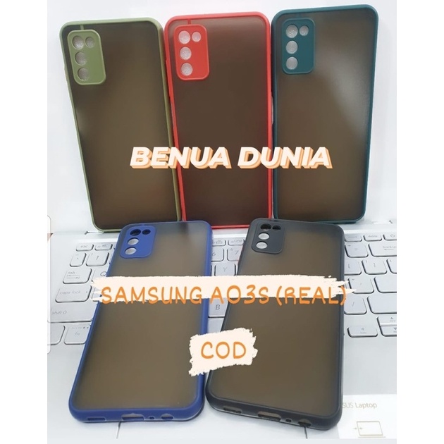 CASE DOVE SAMSUNG A03S (REAL) - CASE MY CHOICE SAMSUNG A03S PELINDUNG KAMERA - BD