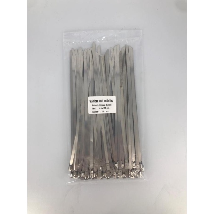 

HOT SALE 4.6* 200 Stainless Steel Kabel Ties/Cable Tie/Kabel Tie/Dasi kabel