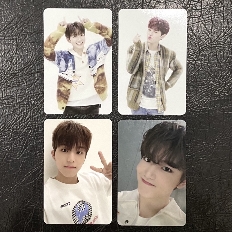 [OFFICIAL] Treasure Photocard Junkyu Jeongwoo Doyoung — AR first press, bene ktown chapter 3, black 