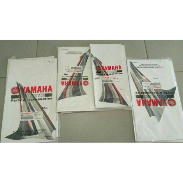 Sticker/Srtripping/List Sayap Depan Vixion Putih 2010 Ori Yamaha