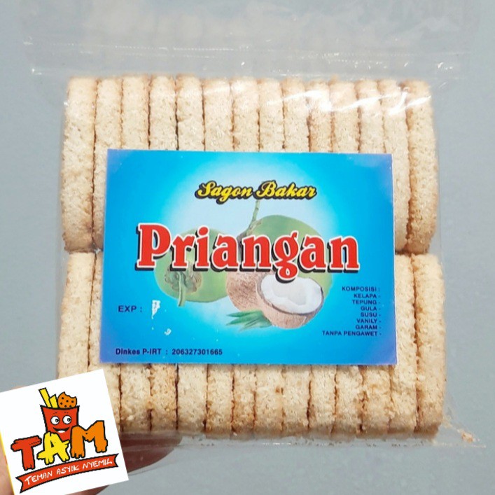 

Kue Sagon Bakar Kelapa Gurih (isi 28 pcs) - Tam Snack