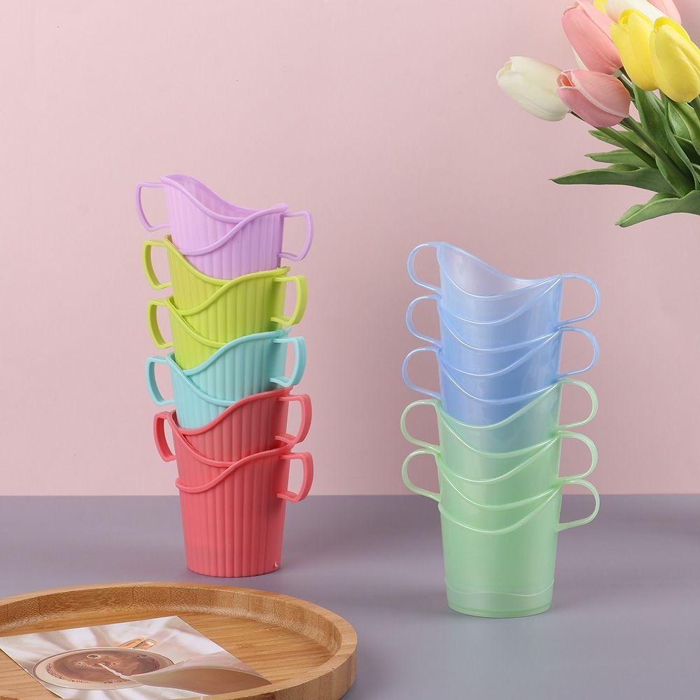 Populer 10Pcs Cangkir Pemegang Reusable Kreatif Penebalan Mug Lengan