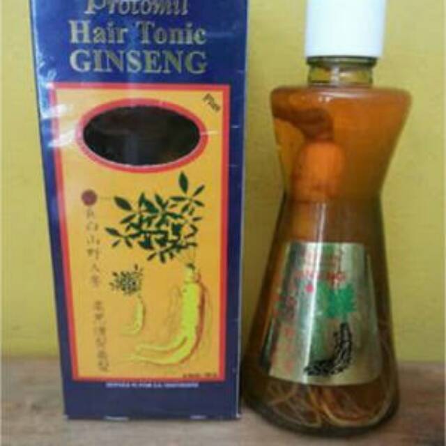 PROTOMIL / PROTO hair tonic ginseng penumbuh tercepat terbaik 180ml