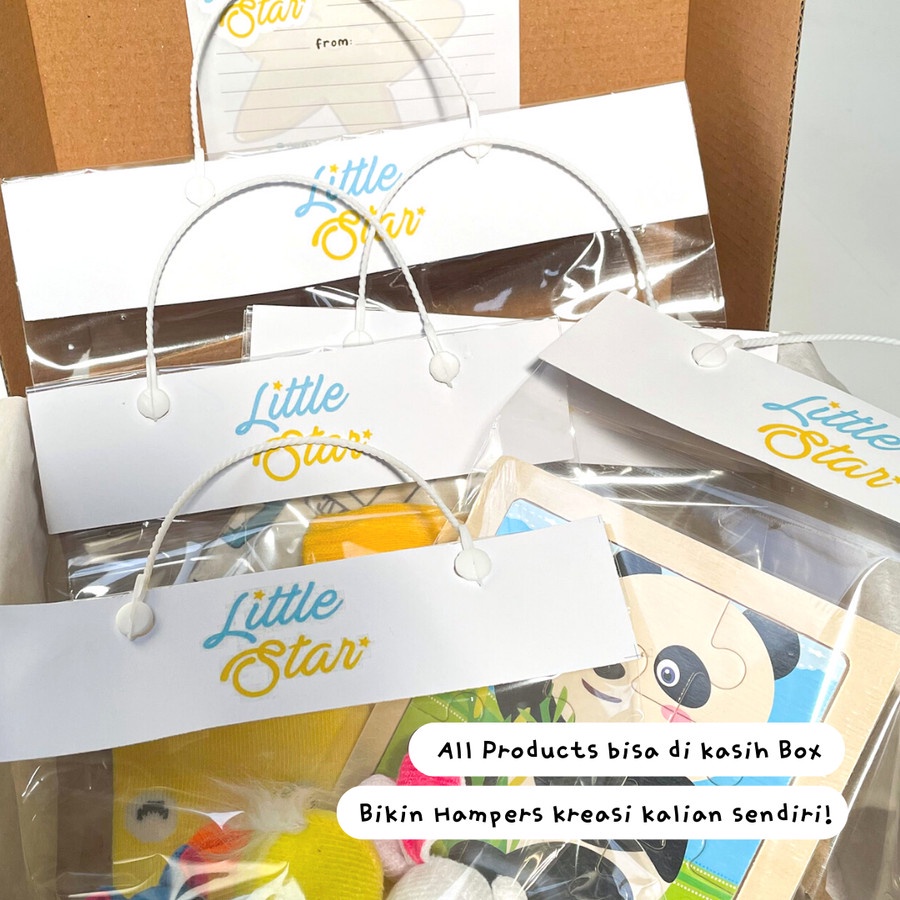 Tambahan Kemasan Box Kardus Hampers Bayi Little Star