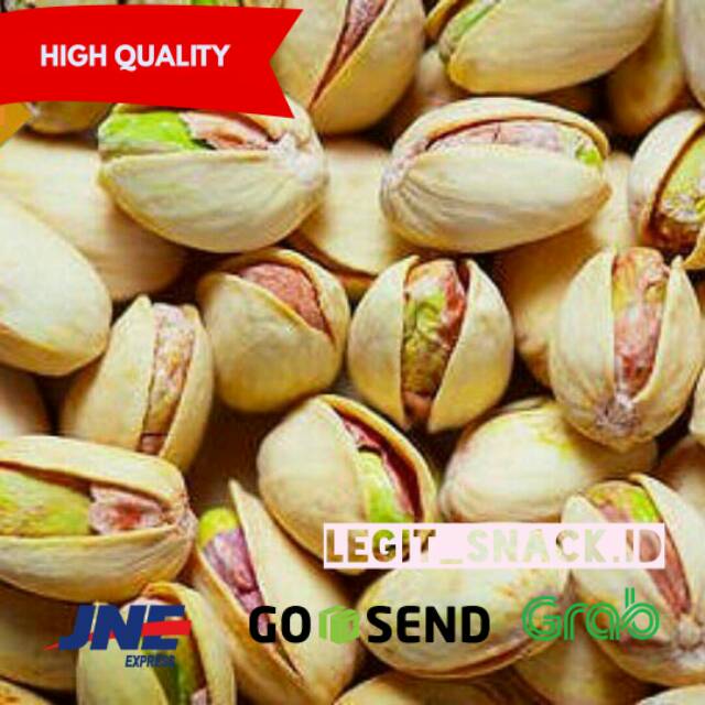 

Kacang Pistachio Panggang / Pistachios ( Fustuk ) 250Gr Termurah