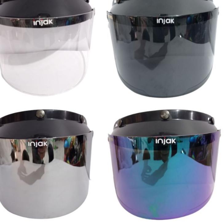 HELM BOGO JPN RETRO ORIGINAL WARNA HITAM DOFF ✔