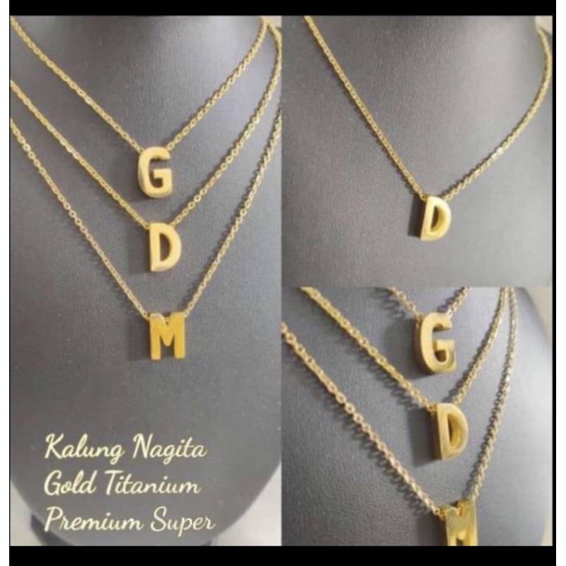 Kalung Wanita Huruf Nagita