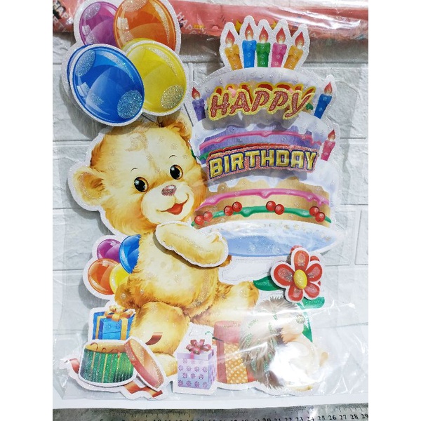 Birthday Dekorasi Bear 9015966 Ojek Only