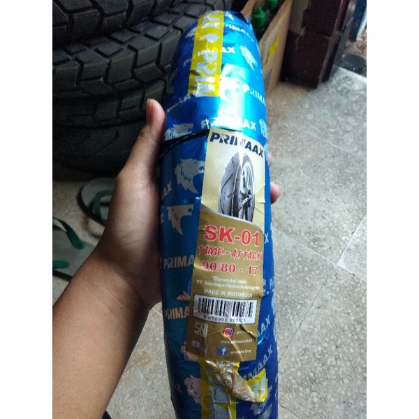 Ban Primax SK01 90/80-17/Primax sk01 Ban Belakang Satria Fu/Ban Donat SK01 90/80-17 Supra 125/Ban Do