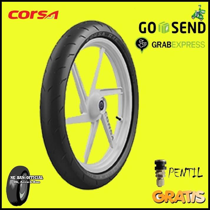 Ban Motor Corsa R46 90/80 Ring 17 Tubeles