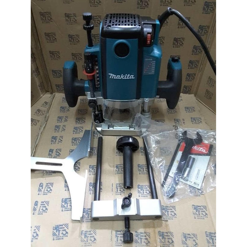 MESIN PROFIL KAYU TRIMMER RP2300FC ROUTER MAKITA RP 2300 FC