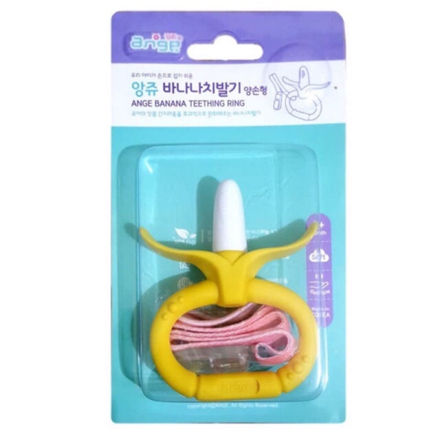 Ange Banana Teething Ring / Mainan Gigitan Anak