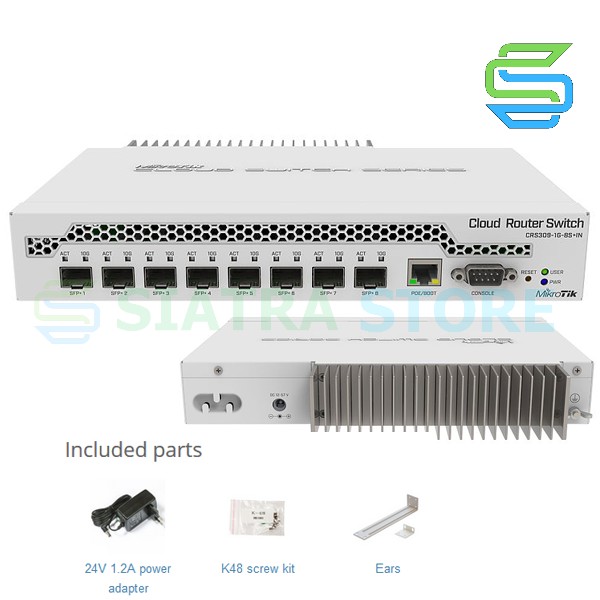 MikroTik CRS 309 1G 8S+ IN CRS309-1G-8S+IN