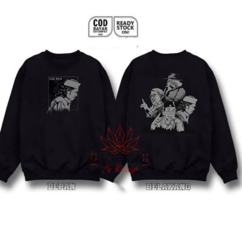 crewneck pluralisme/Crewneck Gusdur/Crewneck toleransi/Sweater pluralisme/sweater gusdur/sweater tol