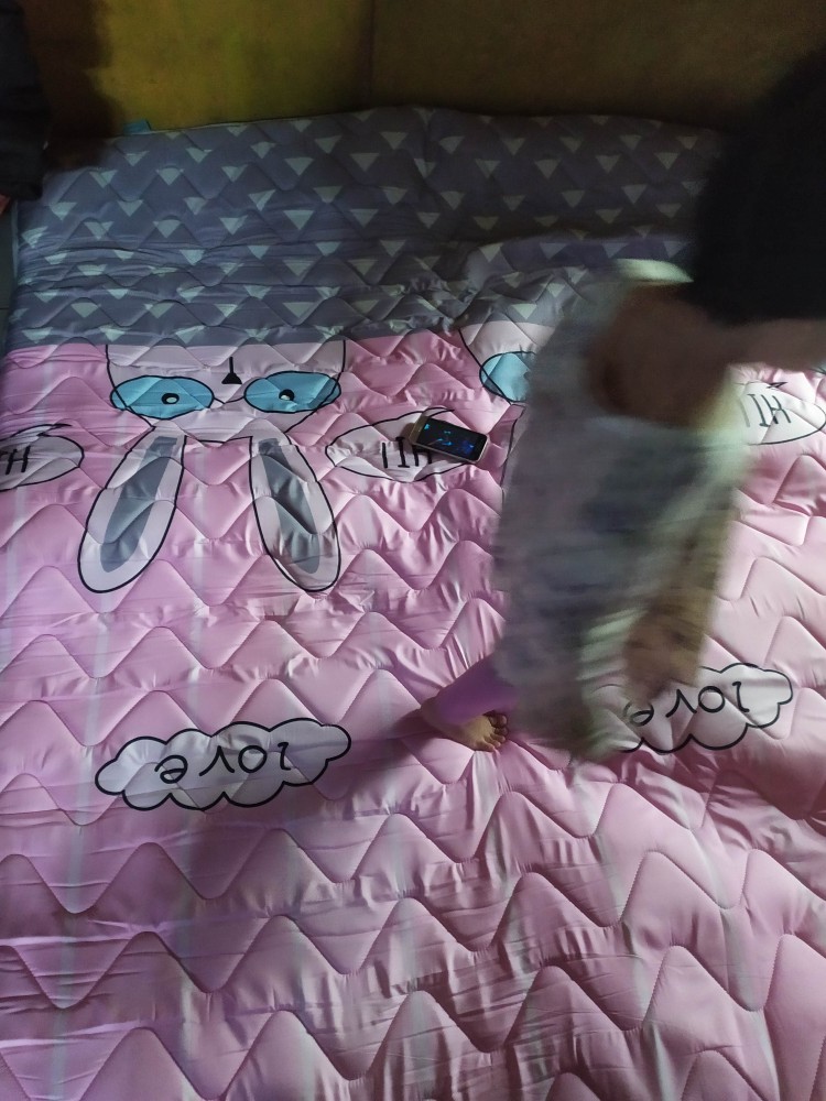 Kasur Gulung Kasur Santai Kasur Lantai Quantum Motif Karakter 160cmx200cmx6cm