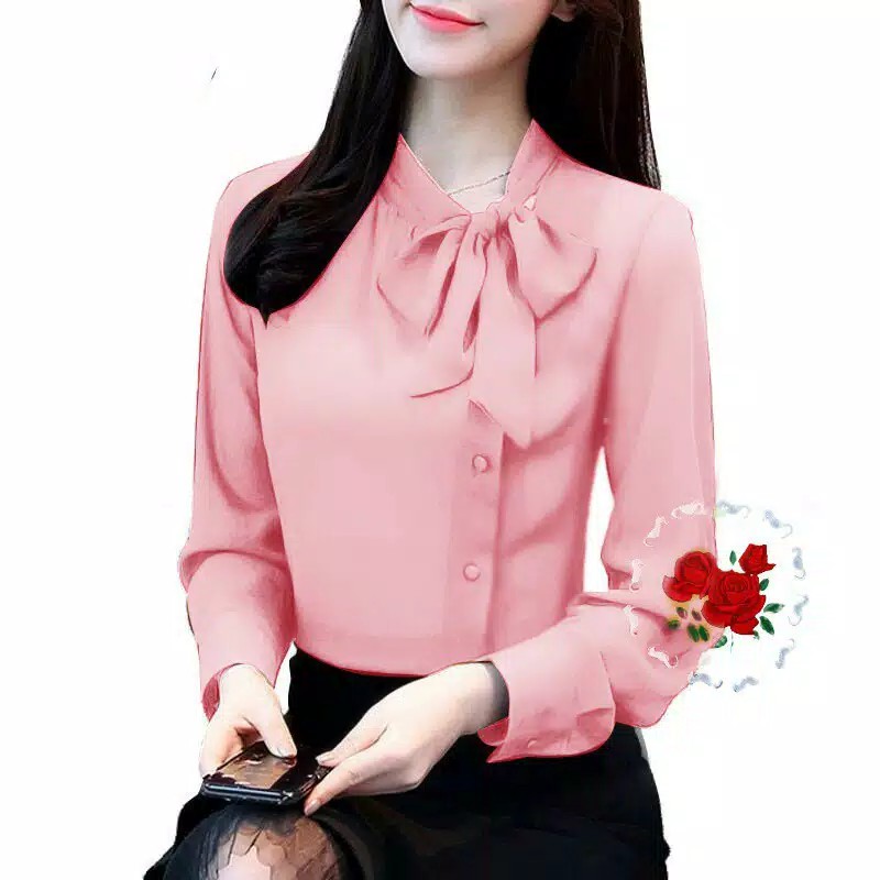 BAJU ATASAN WANITA CLARA BLOUSE TERBARU FASHION KOREA