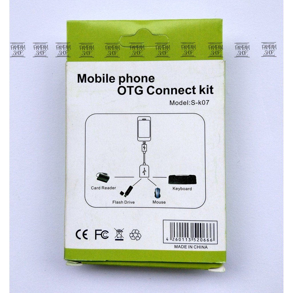 Kabel OTG On The Go Micro USB Original for Samsung Lenovo Oppo XiaoMi Asus Android