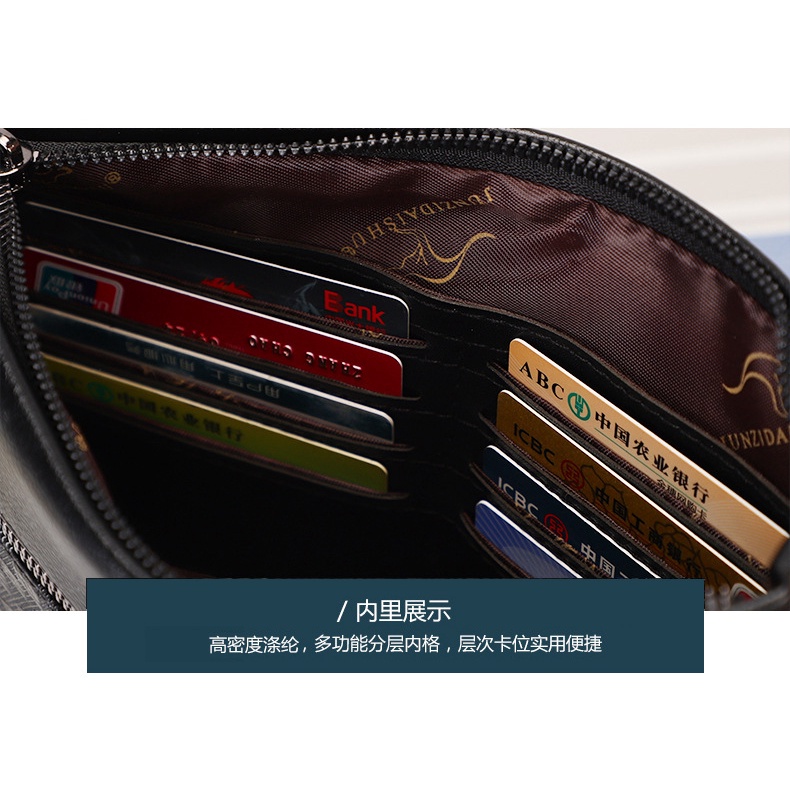 Clutch Pria Tas Tangan Dompet Jinjing Wanita Pria Dompet Serbaguna Dompet HP Bahan Kulit PU Model Terbaru 2022 123.ID