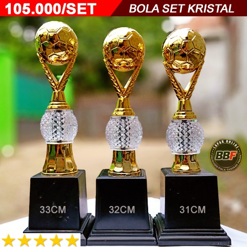 Piala Sepak Bola - Piala Futsal Juara 1-2-3 Kristal