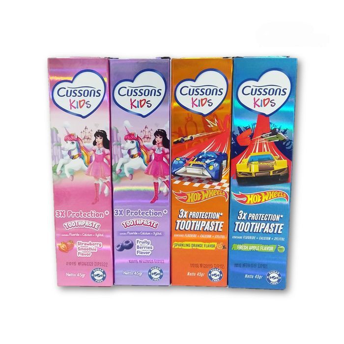 CUSSONS KIDS TOOTH PASTE / FORMULA PASTA ODOL &amp; SIKAT GIGI ANAK JUNIOR 5-7 TAHUN