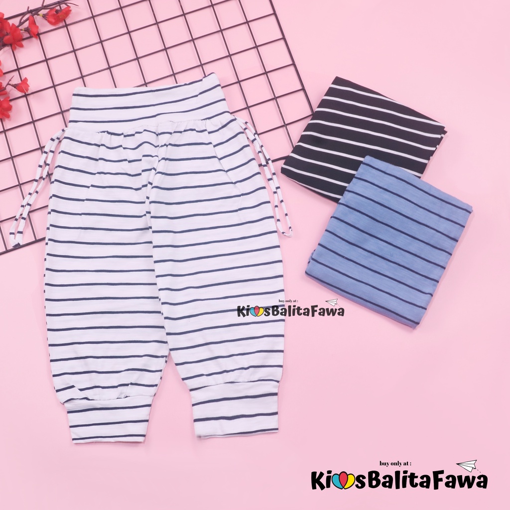 Aladin Salur Uk.3-4 Tahun / Celana Anak Perempuan Motif Murah Panjang Pants Salur