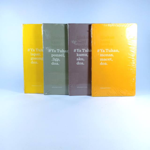 Buku SERI YA TUHAN LAPAR // YA TUHAN PONSEL // YA YUHAN KAMU // YA TUHAN MONAS