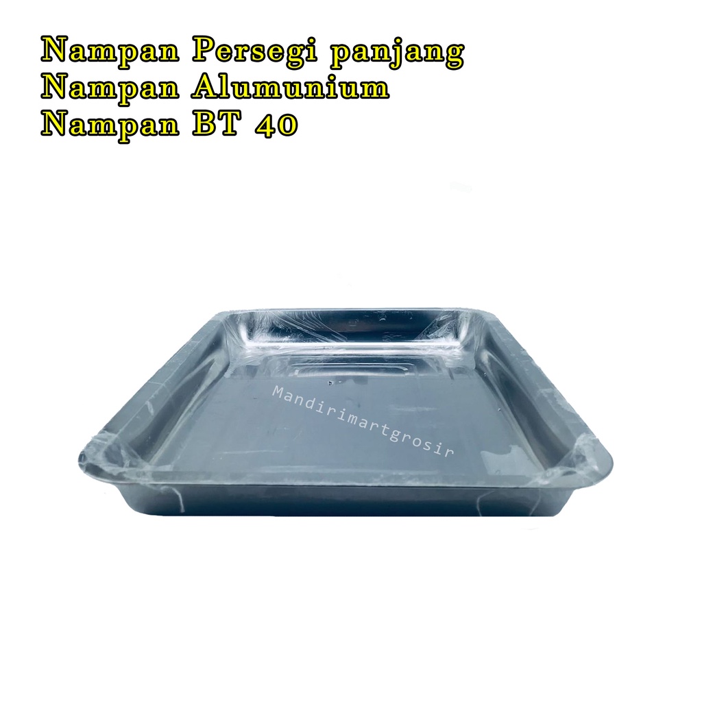 Nampan Alumunium *Nampan Persegi panjang * Nampan BT 40*