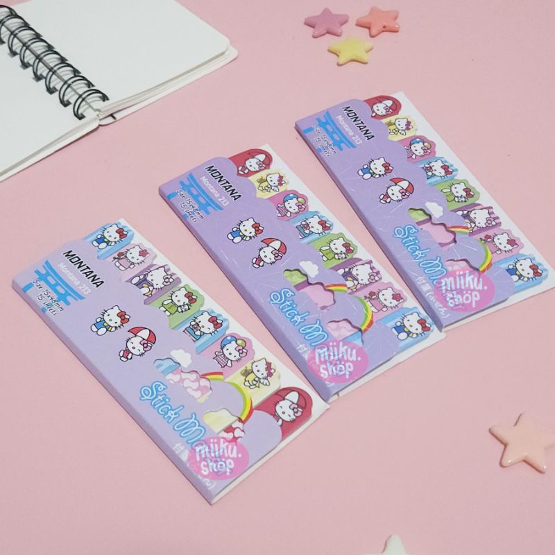 

PEMBATAS KERTAS / STICKY NOTES KARAKTER HELLO KITTY