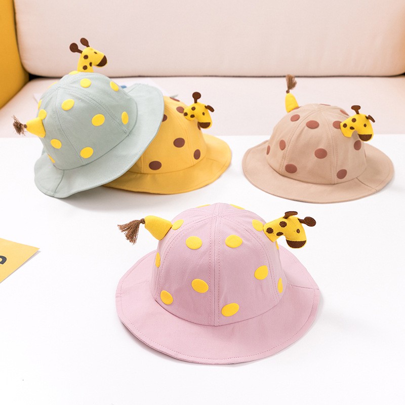 SB Topi ANAK Bundar BASIN Fisherman Hat Cap KIDS UNIVERSAL bisa untuk 6 bulan - 2 Tahun