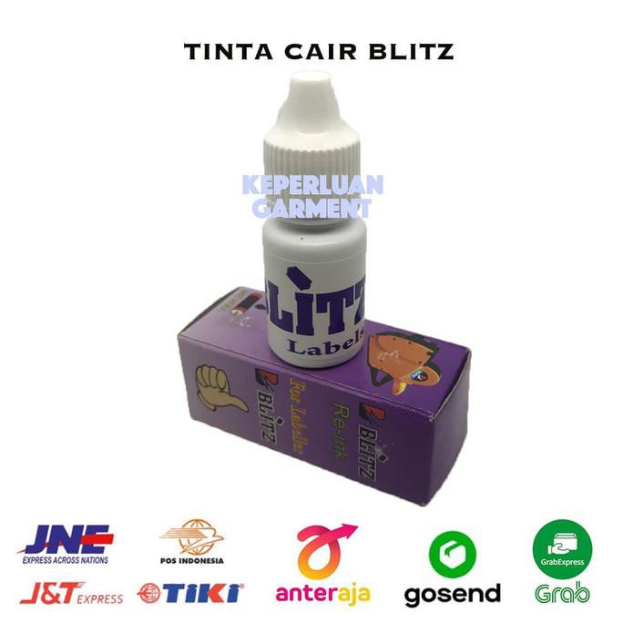 

Hot Sale Tinta Cair / Tinta Tetes Blitz - Ink Tito - Isi Tinta Price Label Sato Limited