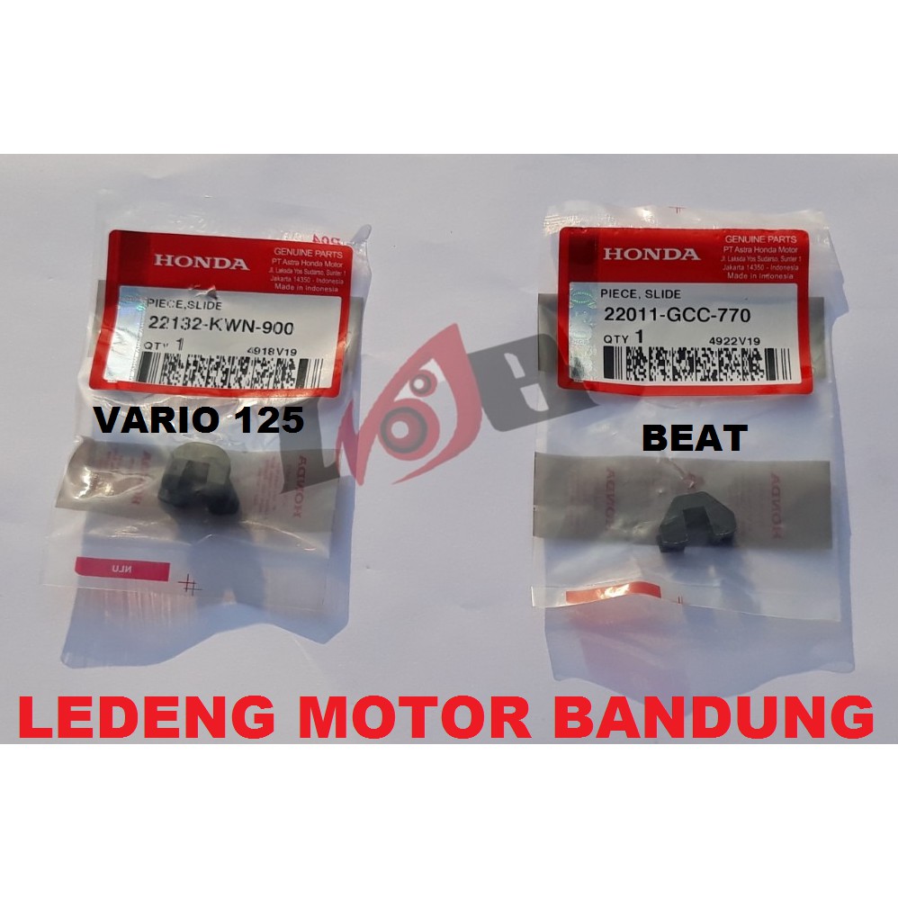 Klip Roller Beat Vario 125 Slider Tutup Rumah Roler Original Honda AHM