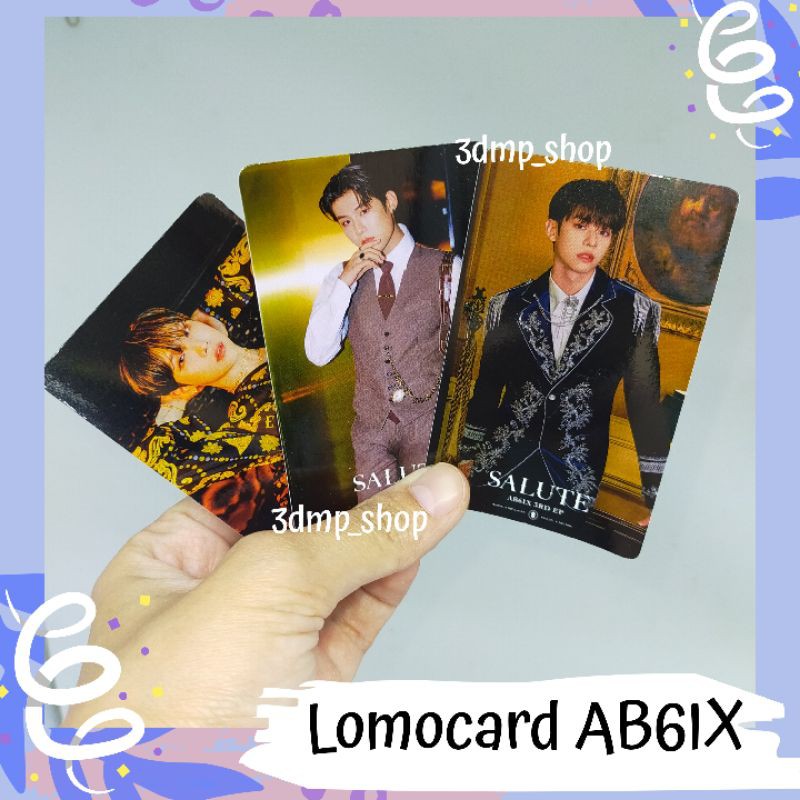 [25 lembar] lomocard photocard photo lomo card AB6IX Salute vivid