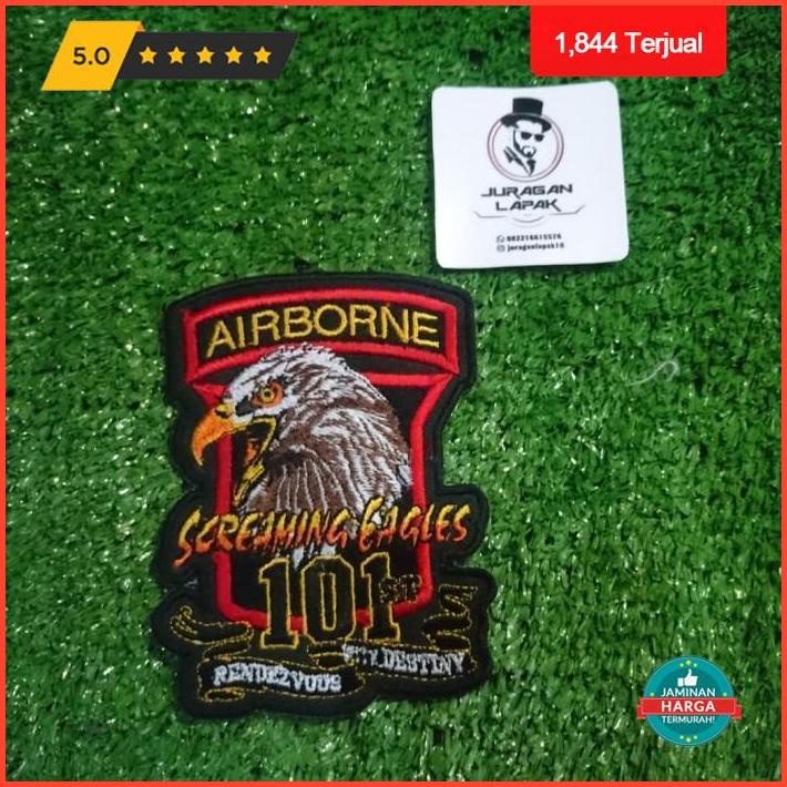 Jual Extra Cashback Patch Us Army Airbone 101St Screaming Eagle 