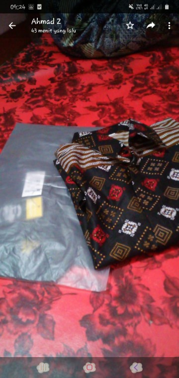 Batik Pria Kemeja Batik Pria Lengan Pendek Batik Katun Banyak Motif M L Xl