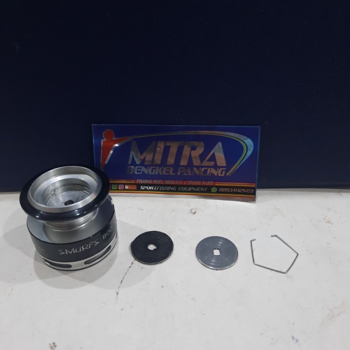 carbontex ryobi 500 800 smurf mini power ultra power fishing reel part