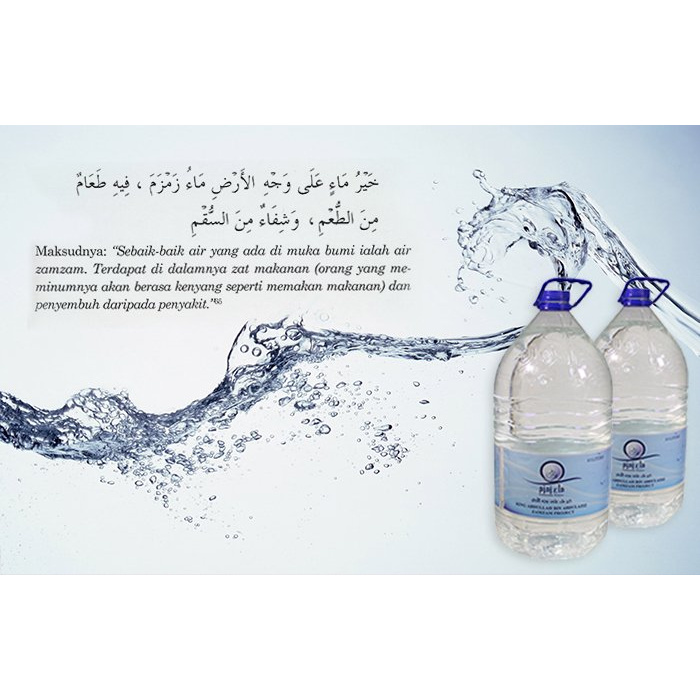 

Kkeanashop Air Zamzam Asli Makkah Air Zam Zam Promo Ramadhan 5 Liter